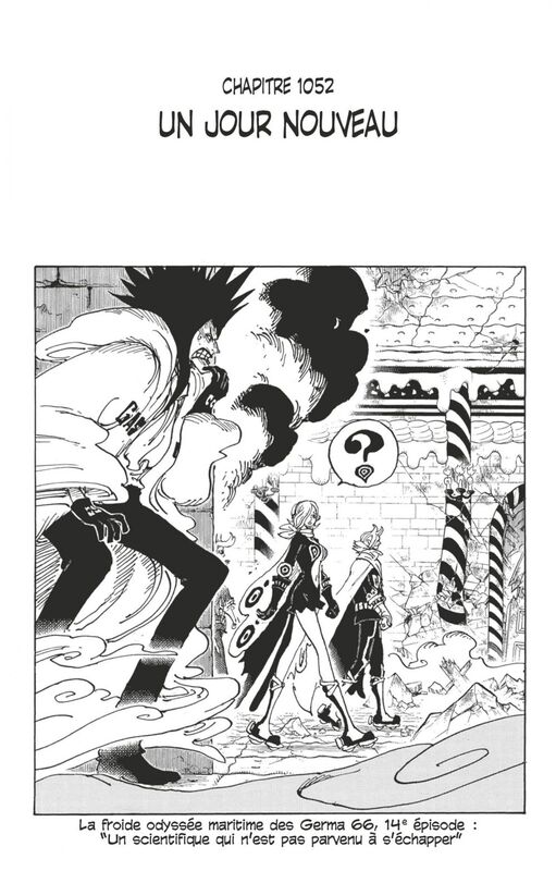 One Piece édition originale - Chapitre 1052 Un jour nouveau