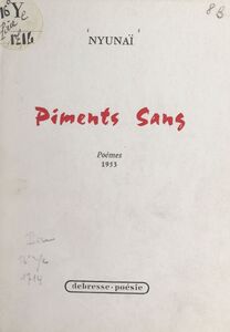 Piments sang Poèmes 1953