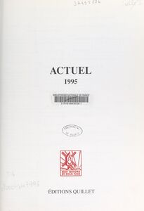 Actuel 1995