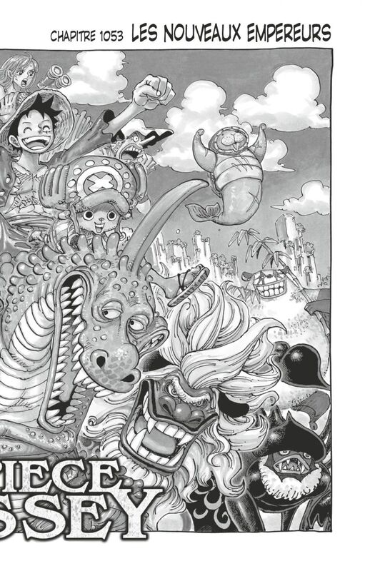 One Piece édition originale - Chapitre 1053 Les nouveaux Empereurs