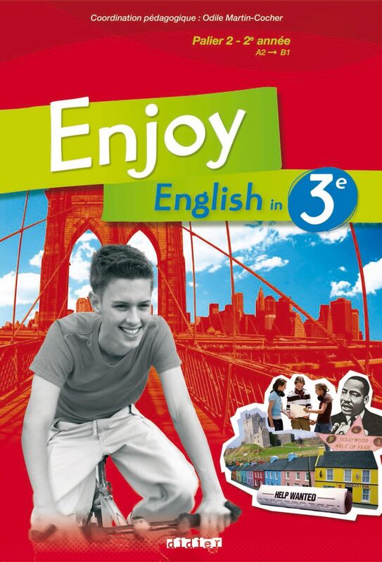 Enjoy English 3e - Manuel numérique élève Méthode d'Anglais Collège