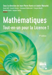 Mathématiques Tout-en-un pour la Licence 1 - 4e éd
