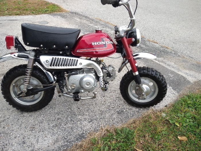 Photo 1976 Honda Z50 mini trail restored 