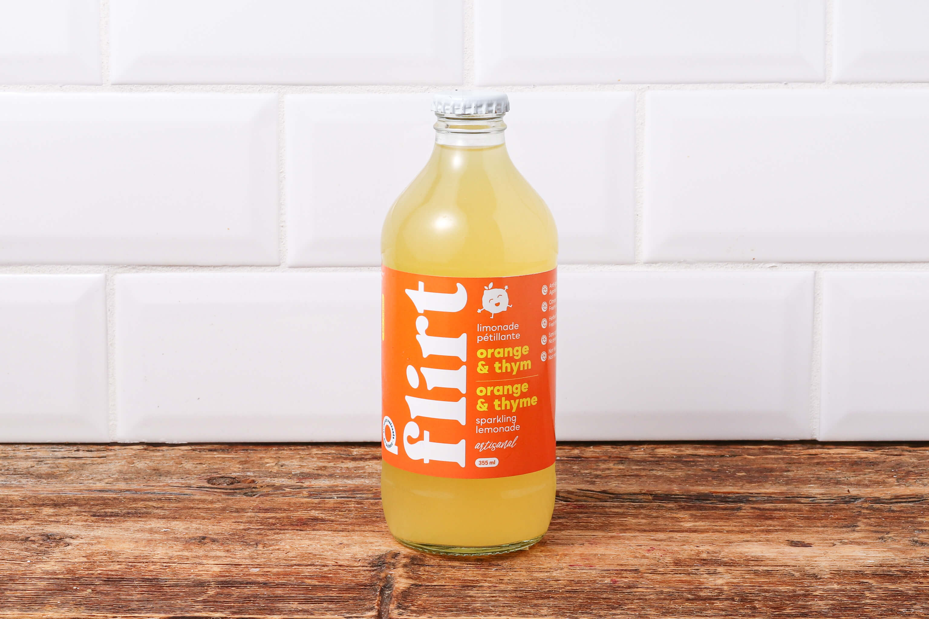 Orange & Thyme Sparkling Lemonade Lufa Farms Marketplace