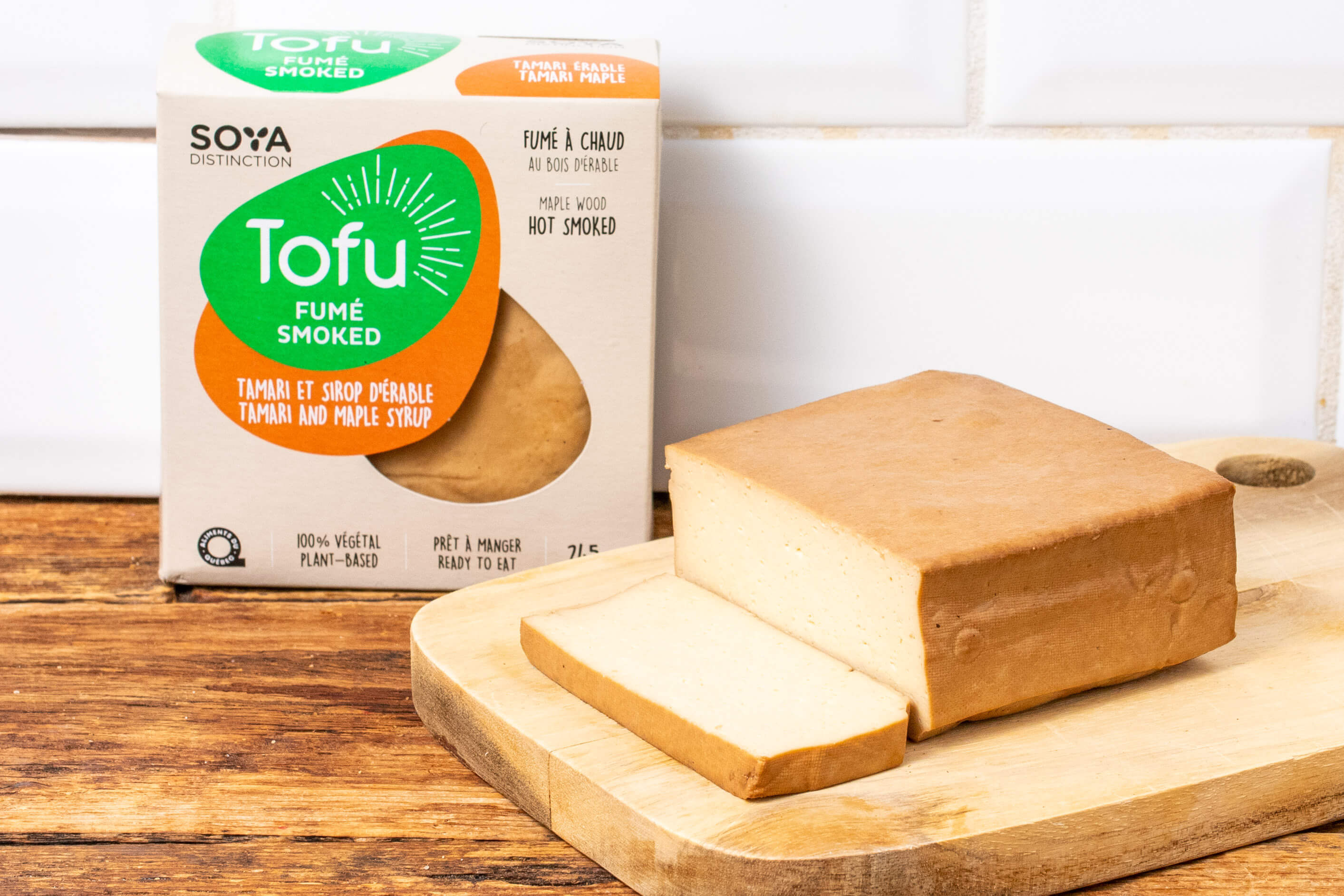 Tofu fumé érable et tamari - Marché des Fermes Lufa