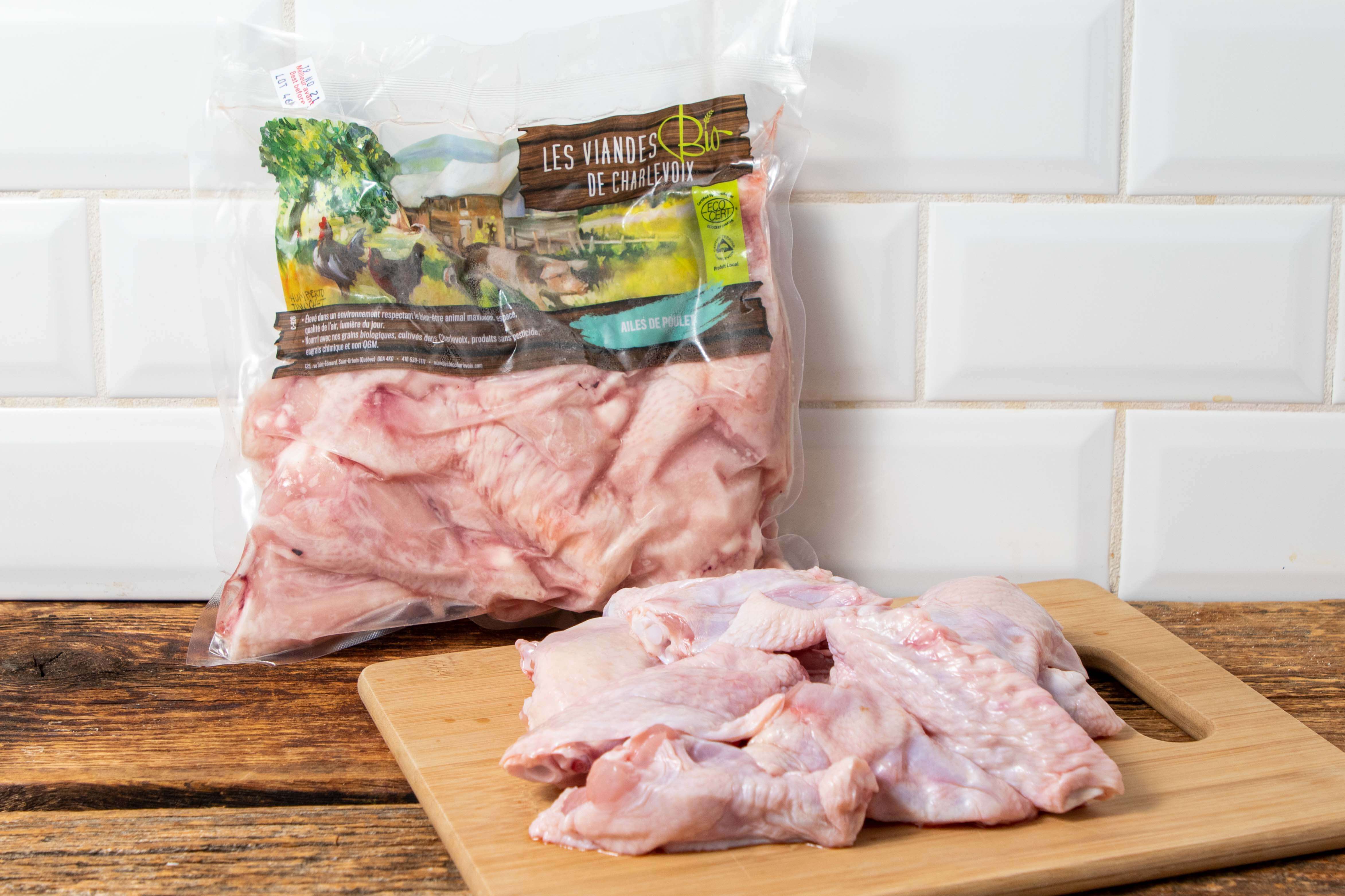 Organic Chicken Wings (frozen) - Lufa Farms Marketplace