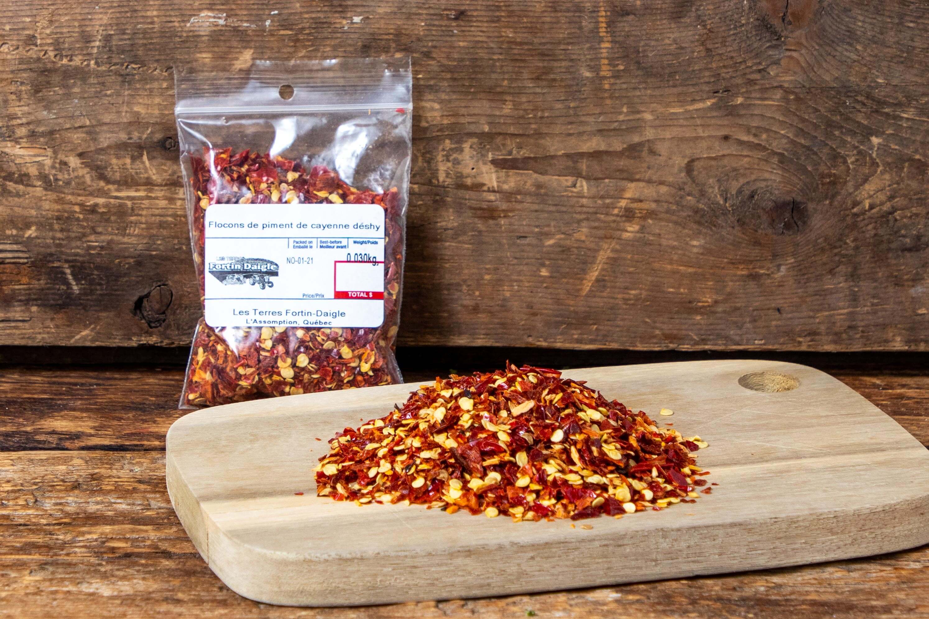 Dehydrated Cayenne Pepper Flakes Lufa Farms Marketplace