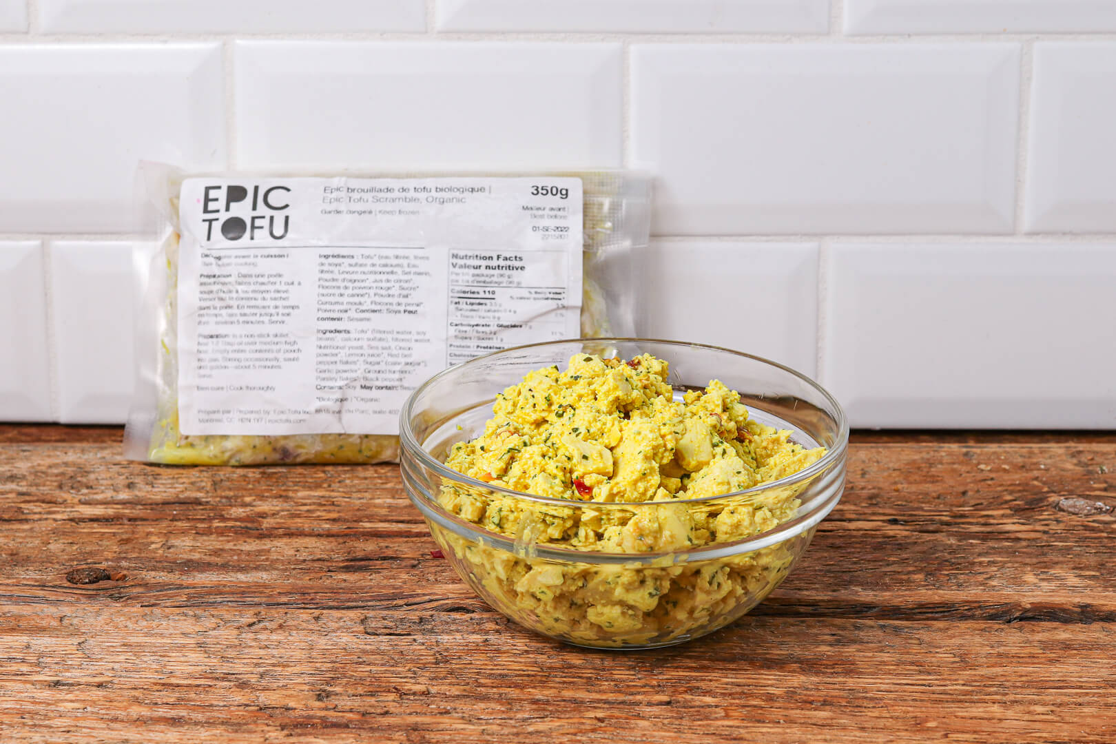 Epic Tofu Scramble (frozen) Lufa Farms Marketplace