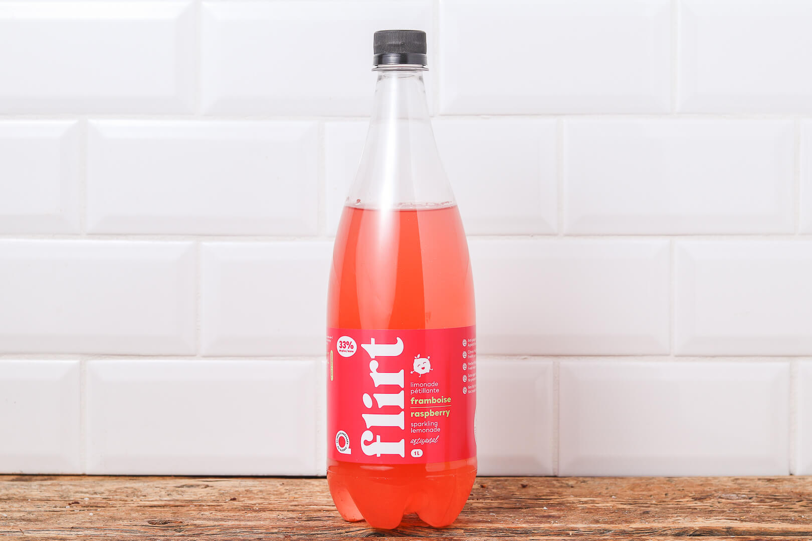 Raspberry Sparkling Lemonade (1 L) - Lufa Farms Marketplace
