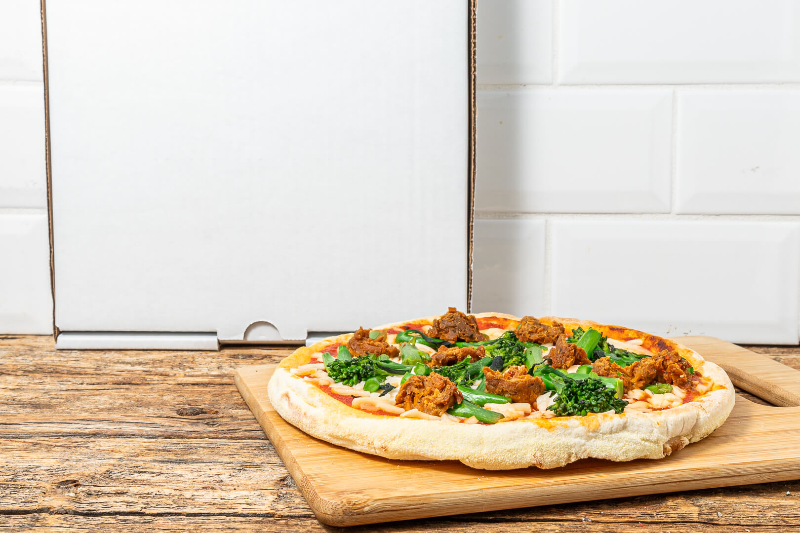 Vegan Italian Sausage White Pizza – VeggieJeva