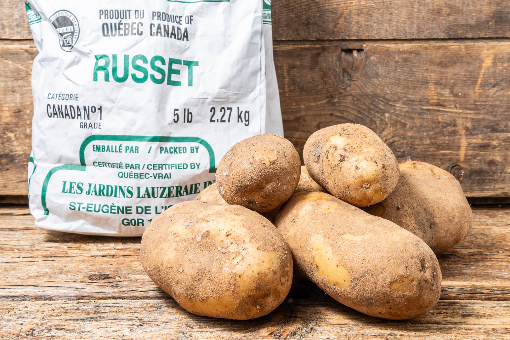 Pommes de terre Russet Marché des Fermes Lufa