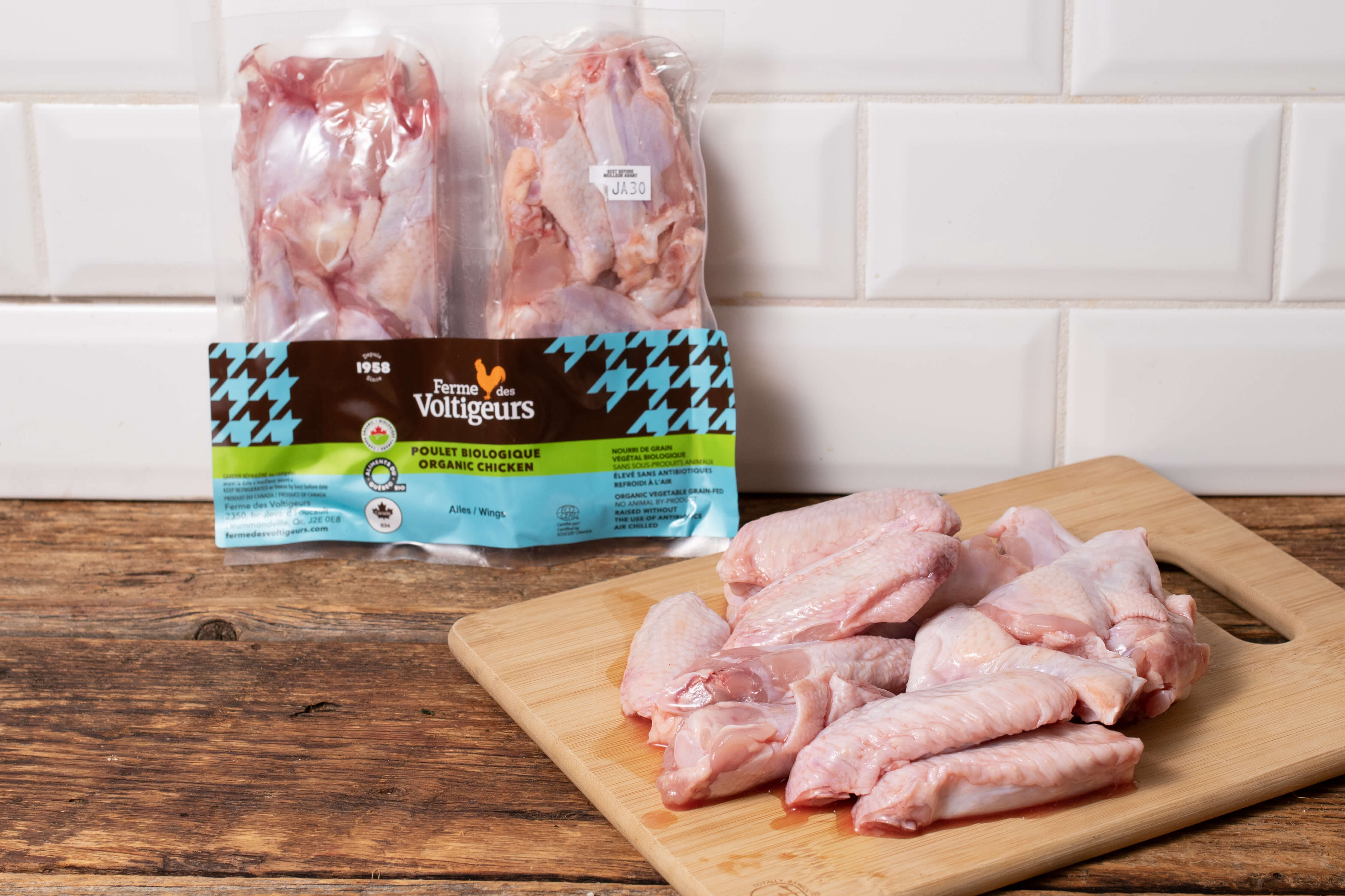 Organic Chicken Wings (frozen) - Lufa Farms Marketplace