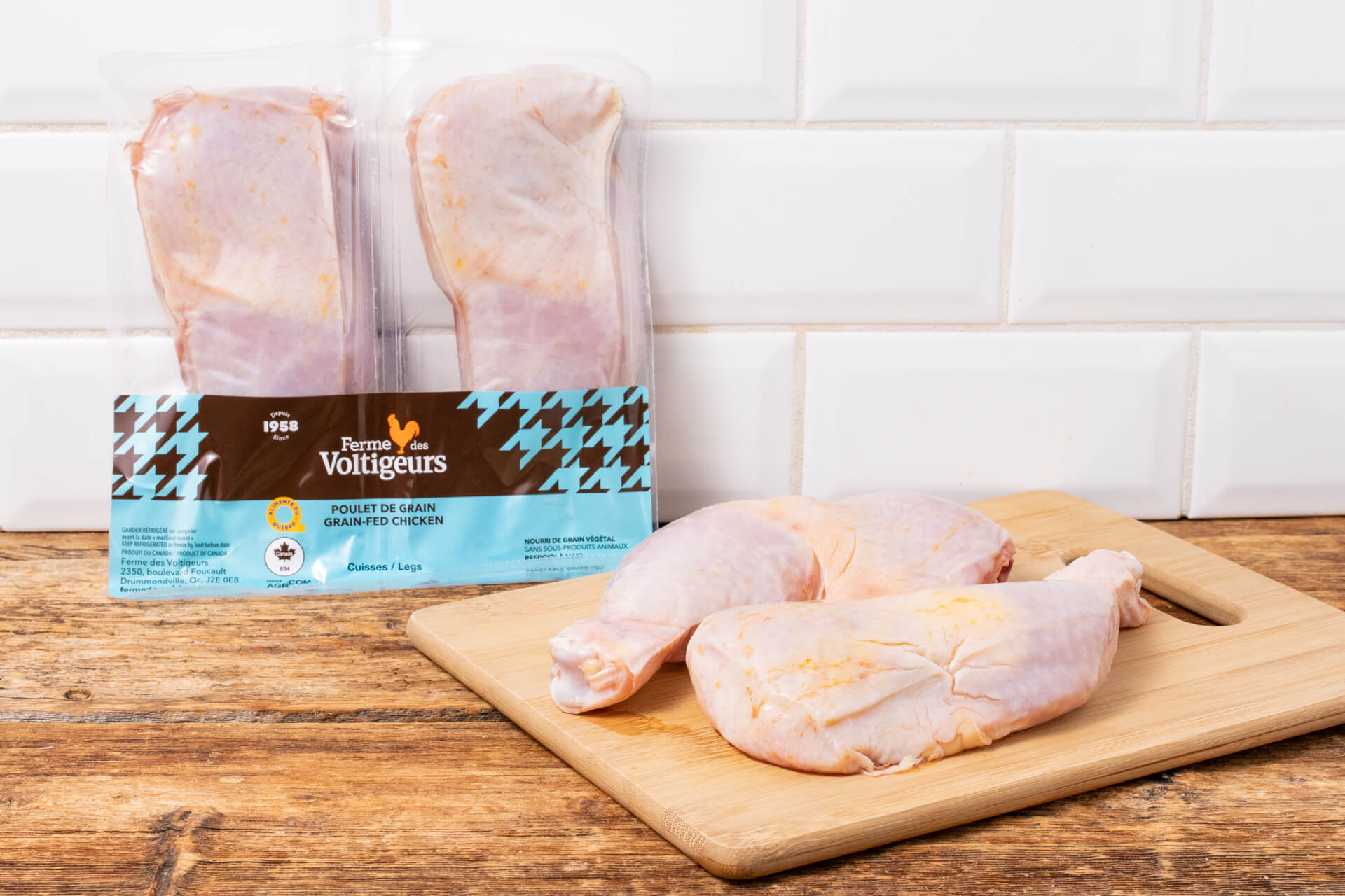 Cuisses de poulet blanc bio - Poulet fermier BIO