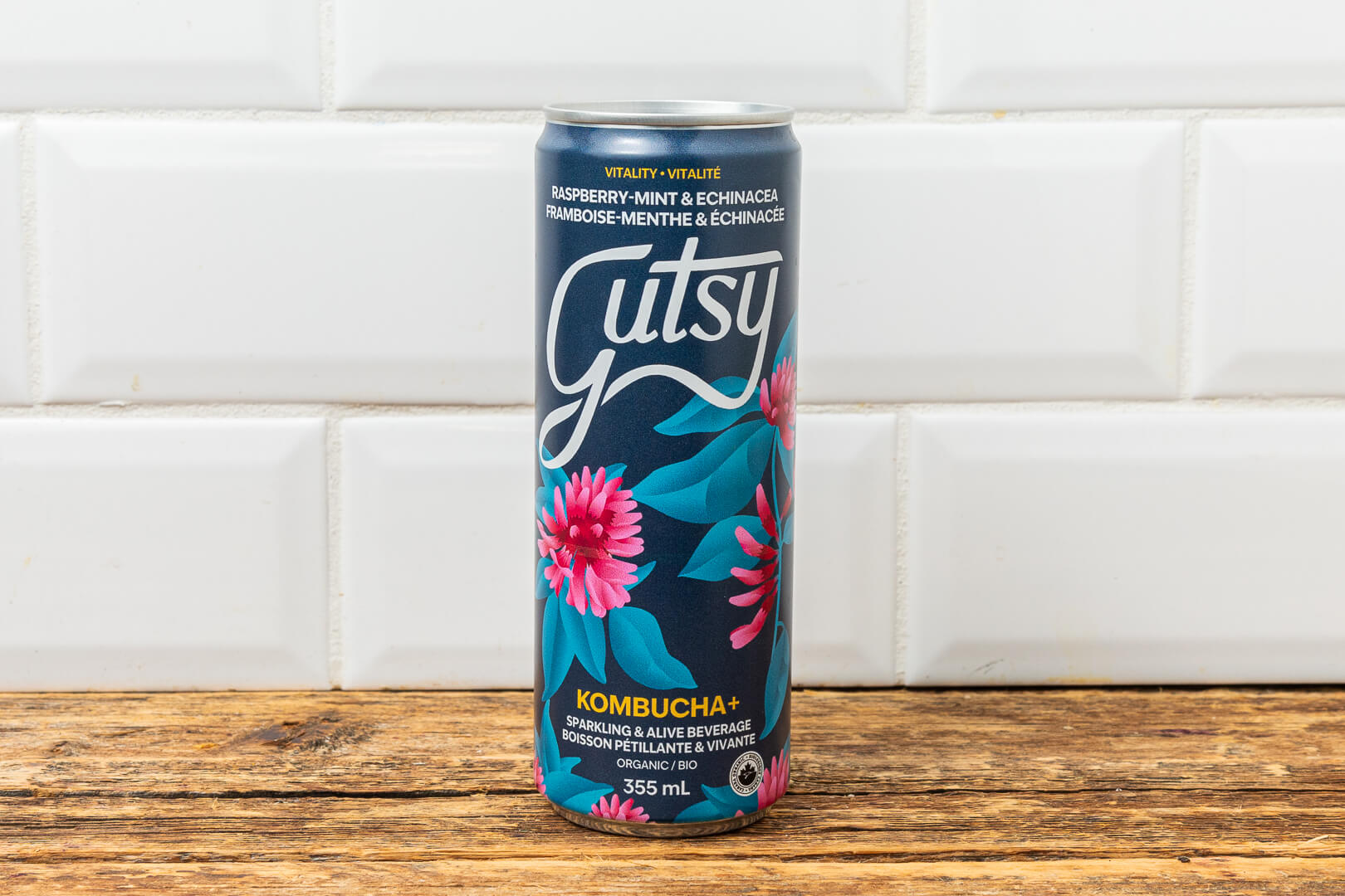 Loving Foods - Kombucha Raspberry & Tulsi - Organic - NO PLAS