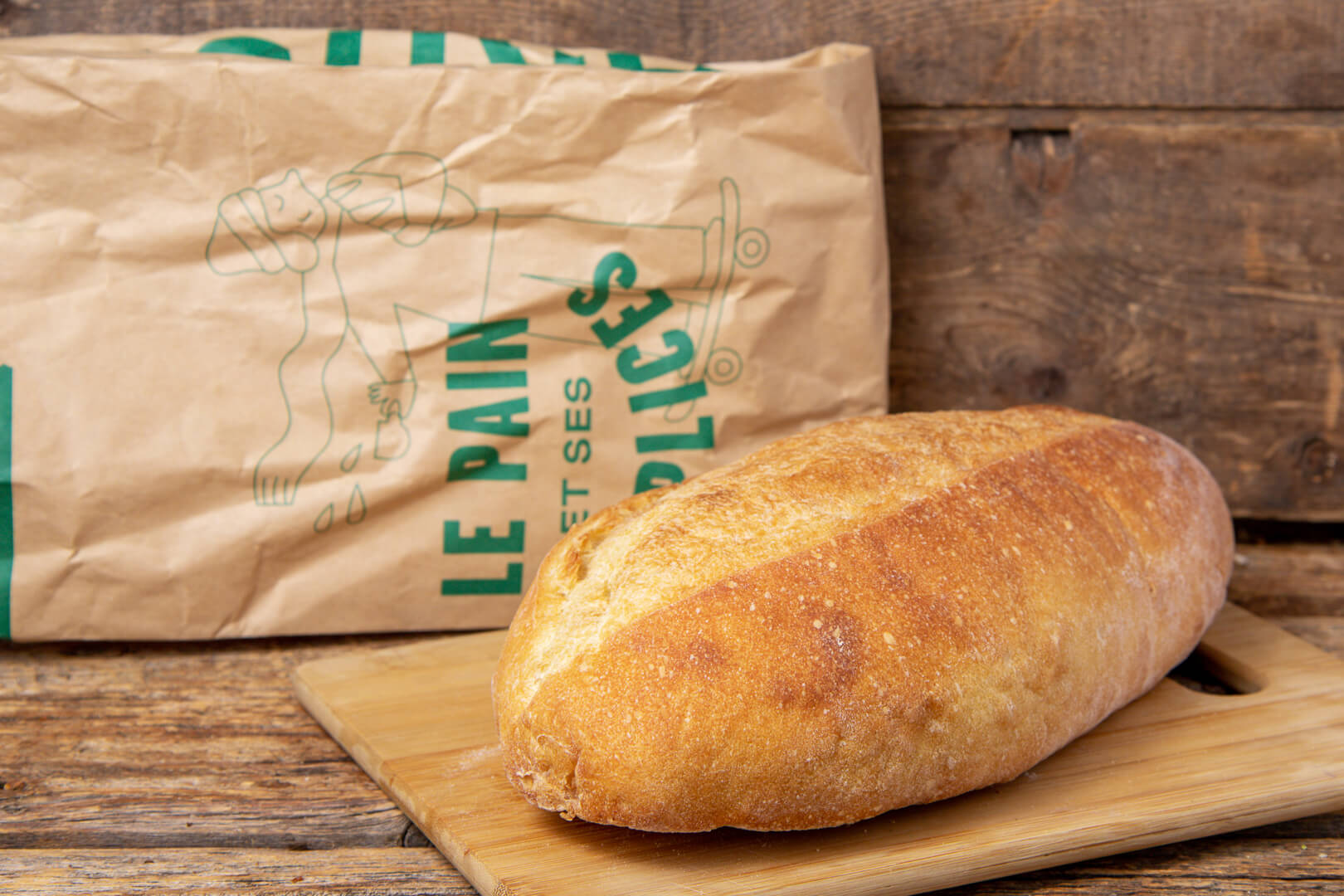 Pain belge blanc Marché des Fermes Lufa