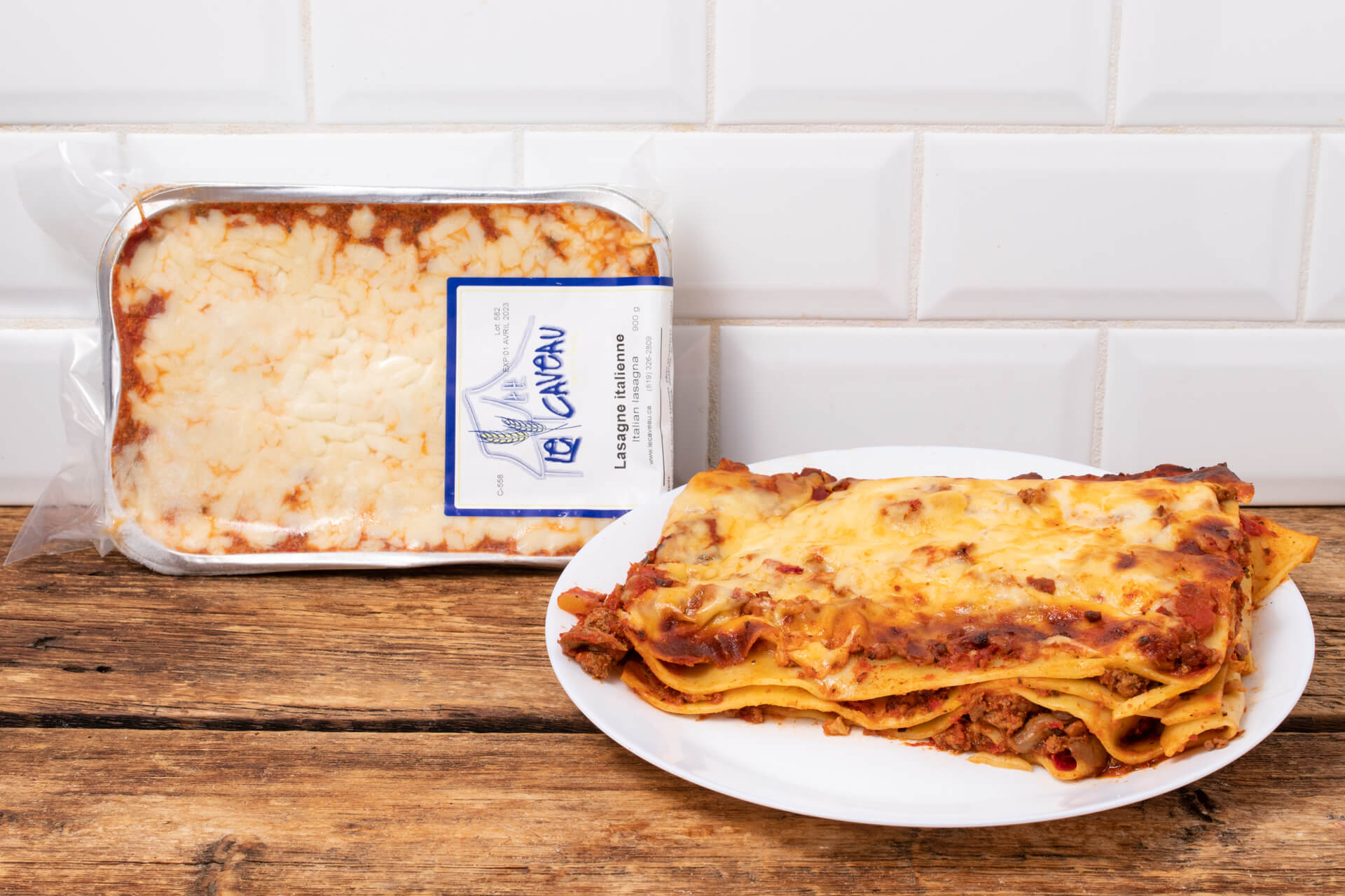 Plat Lasagne 4 Fromages 8 pers :: Barista and Baker