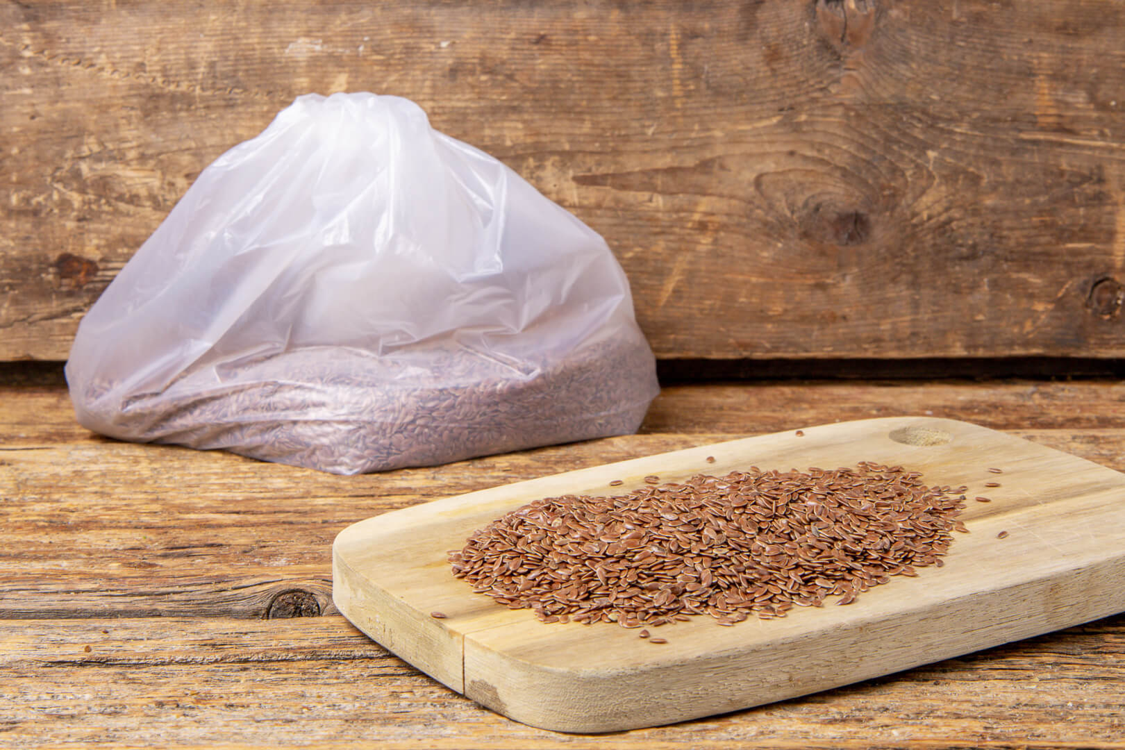 Graines de lin brun biologiques - La Milanaise