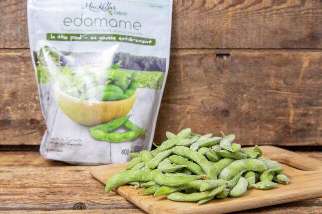 edamame Edamame (frozen, 2024 harvest) - Lufa Farms Marketplace