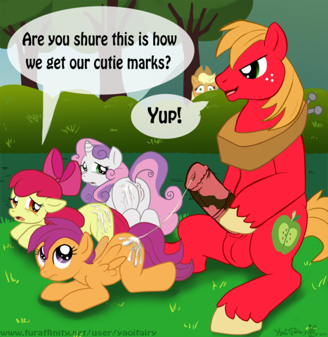 696563 Applejack Friendship Is Magic My Little Pony Scootaloo Yaoifairy Apple  Bloom Big Macintosh Sweetie Belle | Stupid Sexy Little Ponies | Luscious  Hentai Manga & Porn