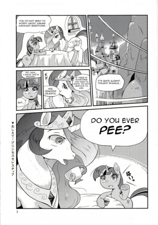 Pee Porn Comic - My Little Pony Peeing Is Magic | Luscious Hentai Manga & Porn