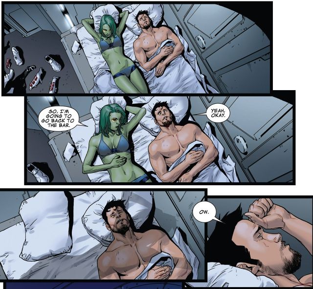 Sex With Tony Stark Gamora XXX Guardians Of The Galaxy Luscious Hentai Manga Porn