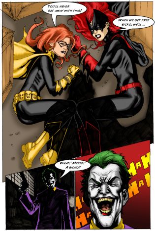 315px x 467px - Joker Rapes Batgirl & Batwoman | Luscious Hentai Manga & Porn