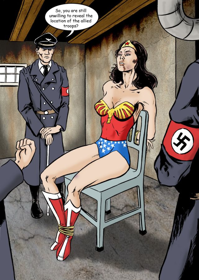 Female Nazi Porn - Wonder Woman Nazi Torture | Defeated Superheroines in Peril | Luscious  Hentai Manga & Porn