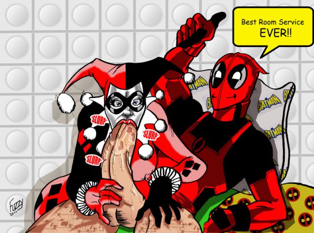 Deadpool Fuck - Crossover Blowjob from Harley Quinn | Deadpool Fuck Fantasy | Luscious  Hentai Manga & Porn