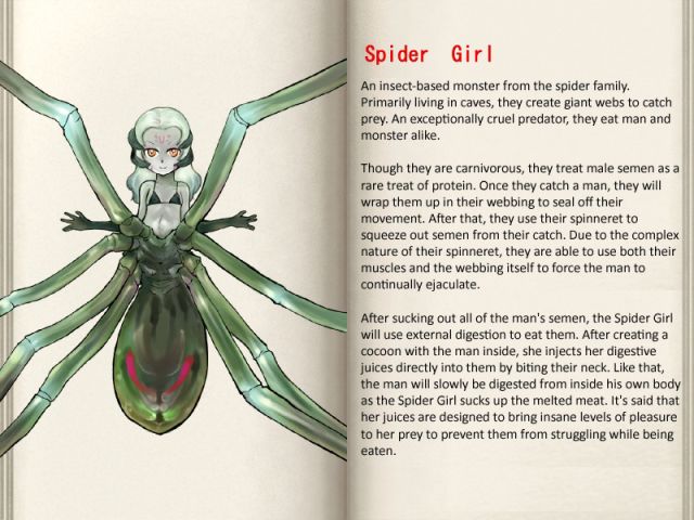 223 Spider Girl | Monster Girl Quest Encyclopedia | Luscious Hentai Manga &  Porn