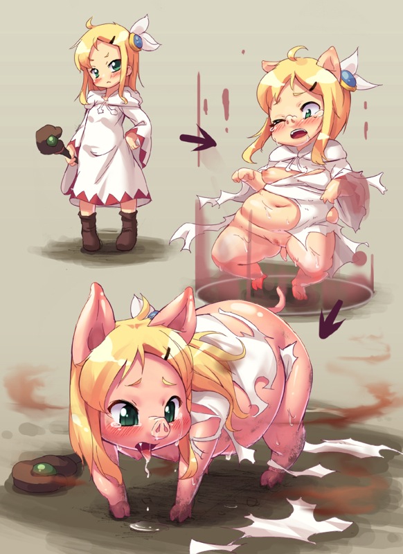 Anime Pig Porn - Pig transformation | Rule34 | Luscious Hentai Manga & Porn