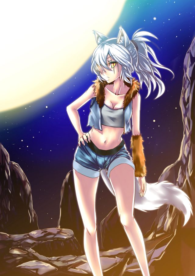 Cute Wolf Anime Animal Porn - 20 Sliver Wolf Fullmoon | Animal Halfbreed Hottie Girls | Luscious Hentai  Manga & Porn