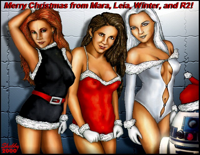 243 Merry Christmas From Maraleia Winter And R2 | Star Wars Pictures |  Luscious Hentai Manga & Porn