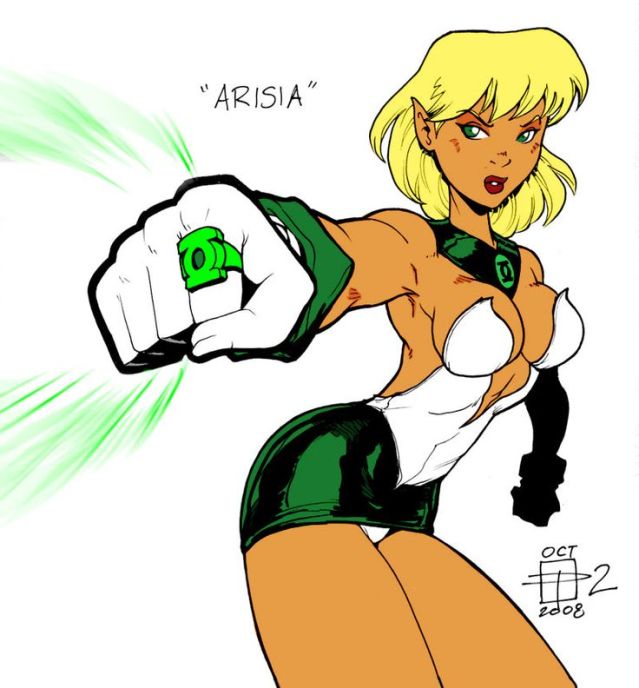 Arisia Rrab Ring Slinger Arisia Rrab Green Lantern Porn Luscious