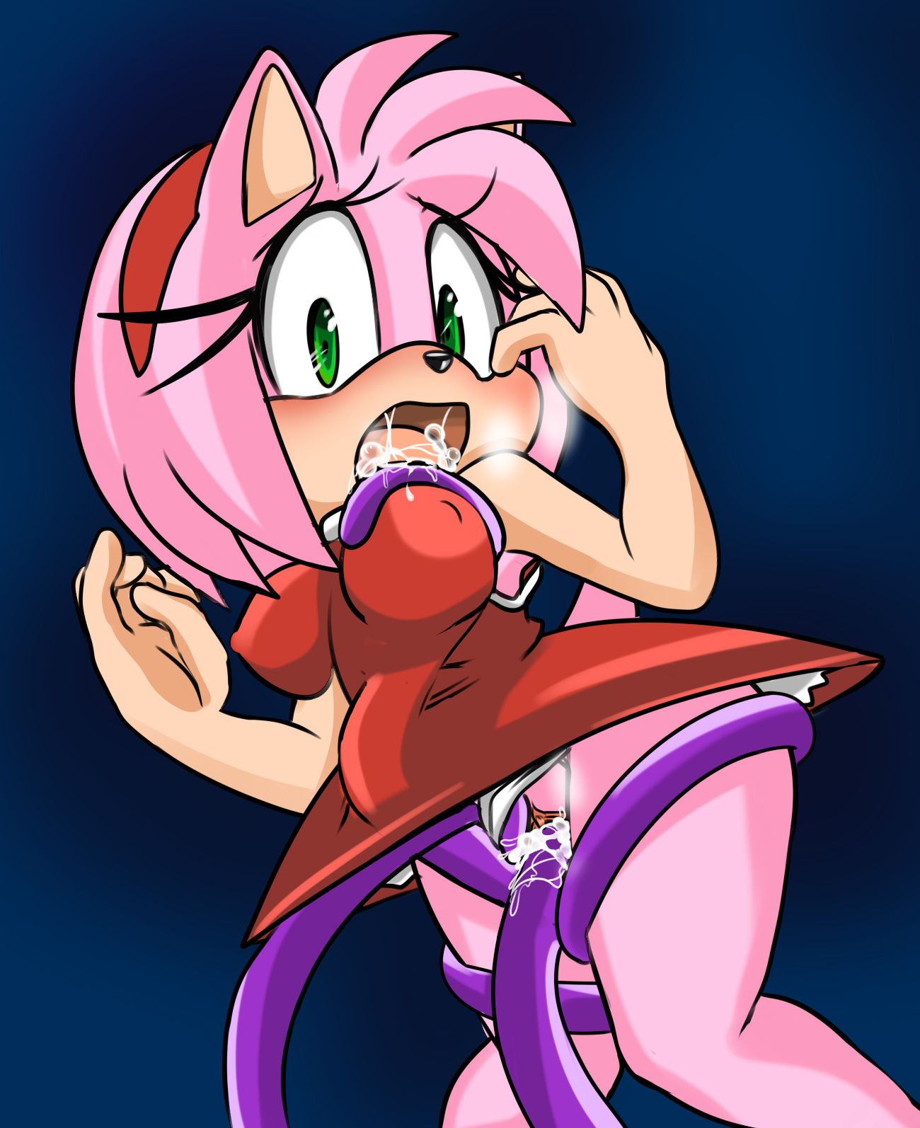 Amy Rose Tentacle Porn - 1322892 Amy Rose Pinkthehedgehog Sonic Team | Holy shit thats a lot of Sonic  the hedgehog porn | Luscious Hentai Manga & Porn