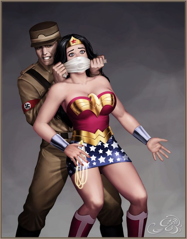 Nazi Women Porn - Nazi Soldier Chloroforms Wonder Woman | Chloroformed Heroines | Luscious  Hentai Manga & Porn