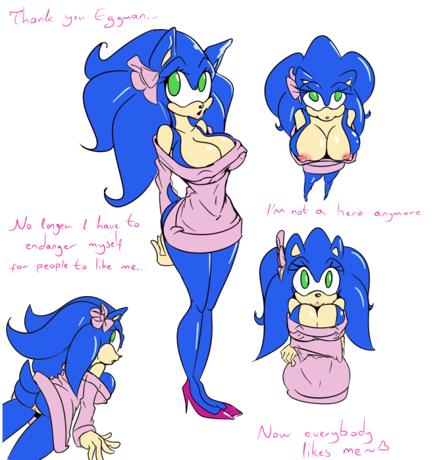 640px x 665px - Sonic | Rule 63 (female versions of male characters) | Luscious Hentai Manga  & Porn