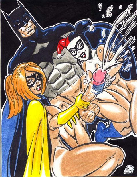 Batman Porn Robin Harly - Robin & Harley Quinn Jerk Off Batman | Gotham City Group Sex | Luscious  Hentai Manga & Porn