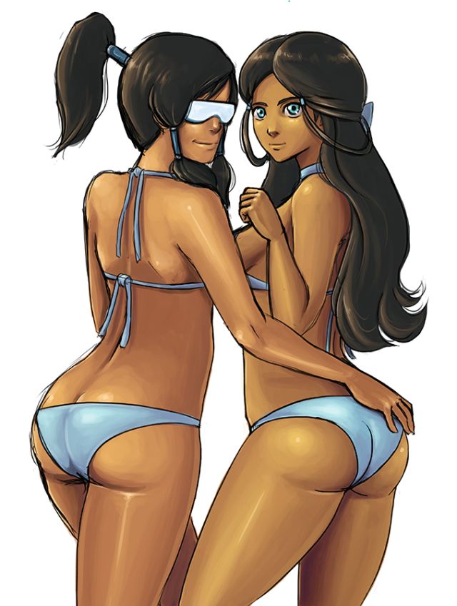 Avatar Porn Bikini - Korra & Katara Swimsuit Lesbians | Avatar Korra Hentai Pics | Luscious  Hentai Manga & Porn