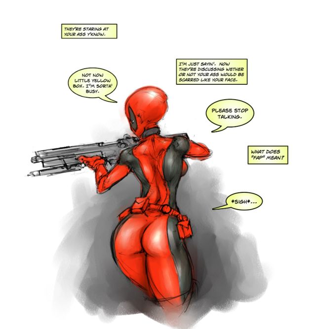 Lady Deadpool Sexy Big Butt | Lady Deadpool Erotic Pics | Luscious Hentai  Manga & Porn