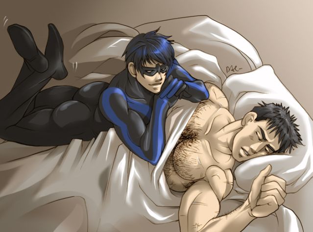 Dick Grayson Porn - Nightwing Watches Bruce Wayne Sleep | Dick Grayson Erotic Pics | Luscious  Hentai Manga & Porn