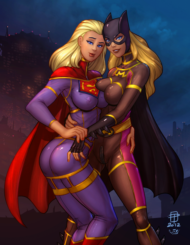 Batgirl And Supergirl Porn - Supergirl & Batgirl Hug | DC Lesbians Porn Gallery | Luscious Hentai Manga  & Porn