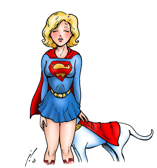 Supergirl Porn Compilation - Ass Eaten by Krypto | Supergirl Porn Pics Compilation | Luscious Hentai  Manga & Porn