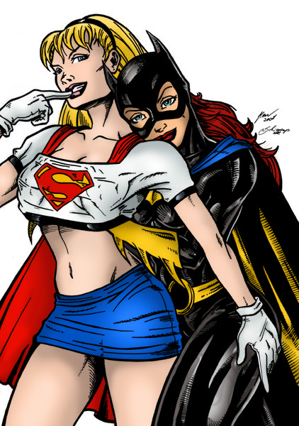 Batgirl And Supergirl Porn - Lesbian Batgirl Grabs Tits | Supergirl Porn Pics Compilation | Luscious  Hentai Manga & Porn