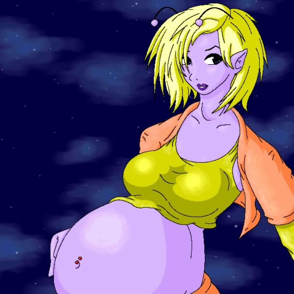 Bbw Alien Porn - A New Kind Of Alien By Kazuv | Tummy Expansion BBW | Luscious Hentai Manga  & Porn