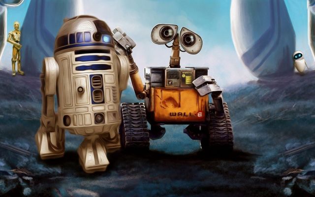 R2 D2 Porn - R2-D2 Meets Wall-E (x-post from r/starwars) | Alternative Art | Luscious  Hentai Manga & Porn