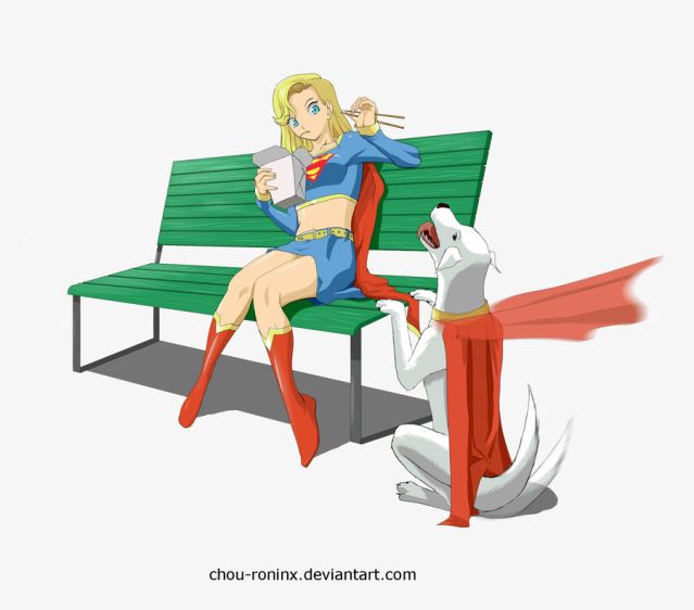 Supergirl And Super Dog Porn - Krypto Begging | Supergirl Porn Pics Compilation | Luscious Hentai Manga &  Porn