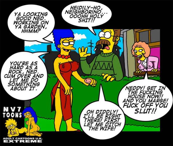 600px x 507px - 422970 Marge Simpson Maude Flanders Ned Flanders The Simpsons Nev | artist  nev | Luscious Hentai Manga & Porn