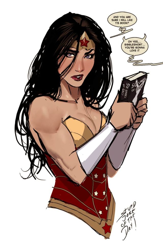 Funny Wonder Woman Porn - Wonder Woman 50 Shades Of Grey | Superhero Humor & Funny Pics | Luscious  Hentai Manga & Porn