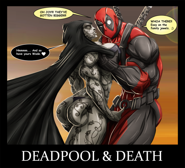 Deadpool Death Porn - Deadpool & Death | Death Erotic Images | Luscious Hentai Manga & Porn