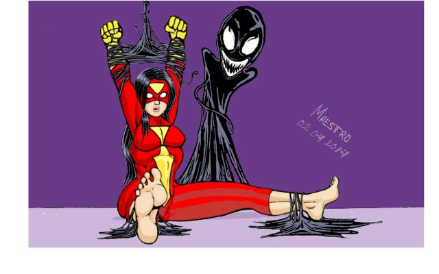 Spider Girl Porn Fetish - Spider Woman Foot Fetish | Spider-Woman Porn Pics | Luscious Hentai Manga &  Porn